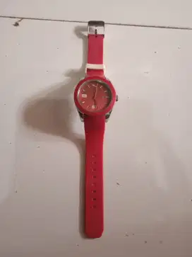Jam puma original merah merona