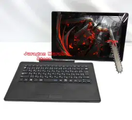 Baru mulus 2in1 laptop 4/128 SSD Type C