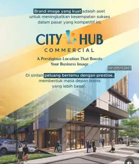 Ruko City Hub commercial PERDANA! summarecon serpong menghadap jalan