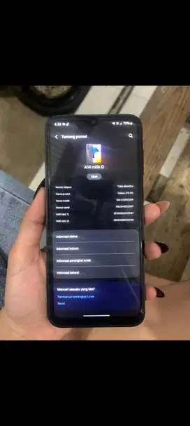 jual Bu samsung a14 5G ram 6/128 pemakaian cewe