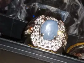 Cincin blue safir