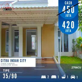 Dijual Murah Rumah Sakura 35/90 Citra Indah City