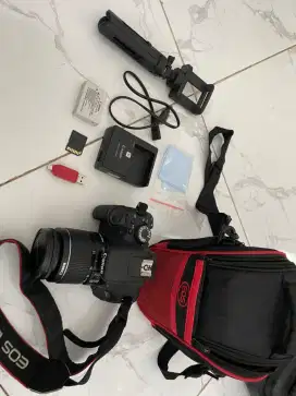 NEGO Dijual kamera normal, Gak kepake, canon 600d lensa bawaan
