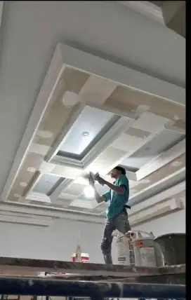Jasa pasang plapon.gifsum,pvc,partisi,Dll