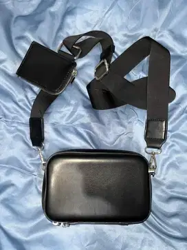 Tas pria (warna: black)