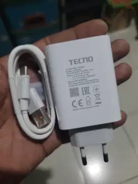 Btk chrg tecno pova 45watt ori bawaan