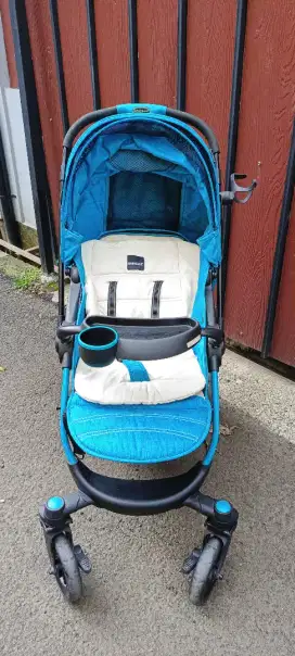 STROLLER / KERETA BAYI + CAR SEAT MERK BABYELLE ASPEN TRAVEL