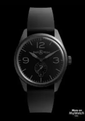 bell ross BR-123 black phantom