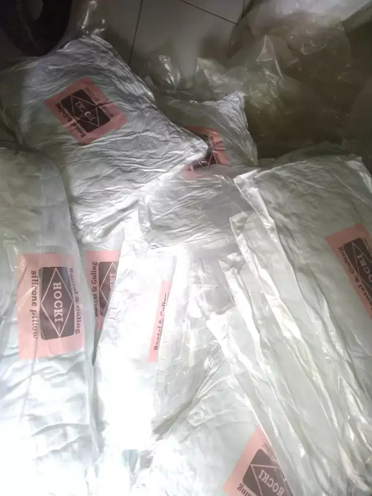 Bantal hotel silikon bisa cod min 3 pcs
