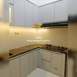 Kitchen Set Surabaya - Kitchen Set Murah Bahan Plywood Anti Rayap HPL