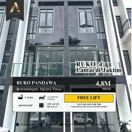 Dijual Ruko Di Rawamangun Jakarta Timur
