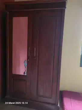 Lemari jati full