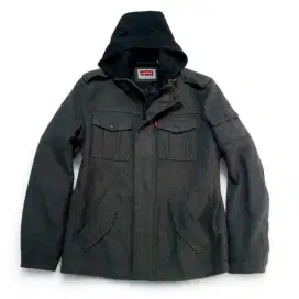 LEVISTRAUSS & CO Woll Sweat Parka Style Jacket