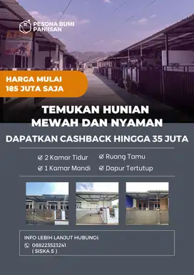 Rumah kavling minimalis modern di bandung selatan harga mulai 185 juta