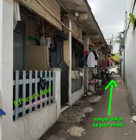 Kontrakan 5 Pintu Full Terisi dekat stasiun di PONDOK RANJI