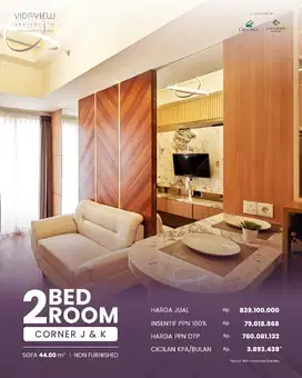 Apartemen vida view di tengah kota Makassar