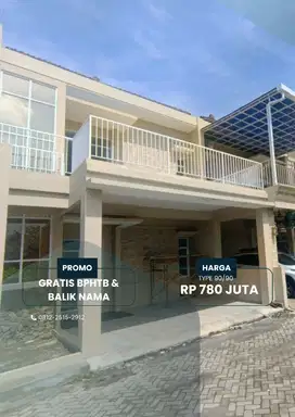 Rumh gentan solo cluster siap huni strategis