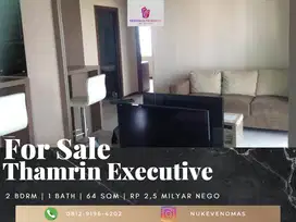 Dijual Apartemen Thamrin Executive 2 Bedroom Furnished View GI