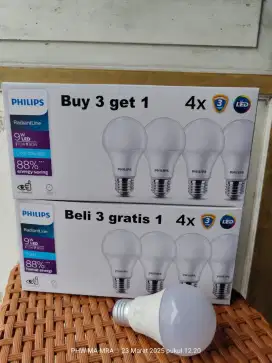 Lampu LED Philips 9watt ( BISA COD )