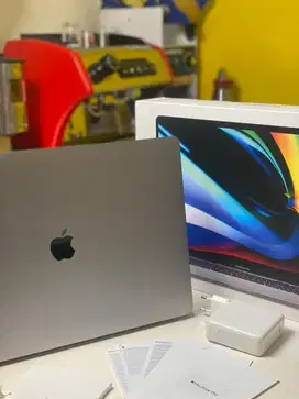 MacBook Pro 16 inch Touchbar 2019 i9 ram 32gb fullset original ibox