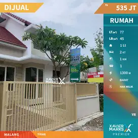 Dijual Rumah Murah Bangunan Baru di Tidar Malang