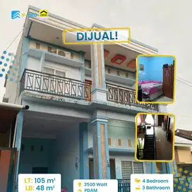 dijual cepat rumah mewah dua lantai dekat Kampus UIN samata