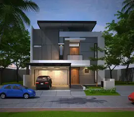 Rumah Mewah Siap Huni Graha Candi Golf Semarang