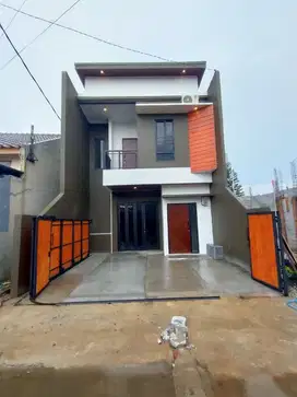 DIJUAL RUMAH DENGAN.DESAIN ELEGANT LOKASI.STRATEGIS.HARGA  EKONOMIS