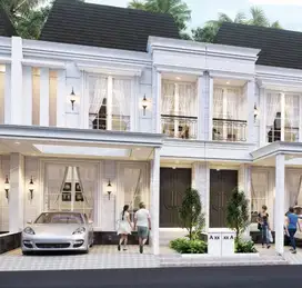Rumah super megah dekat tol Bambu apus jakrta timur
