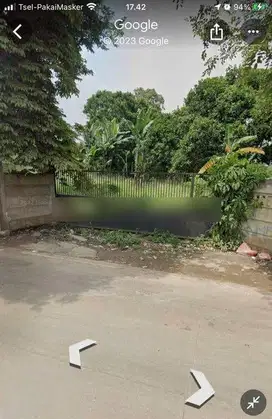 Dijual Lahan 50m Dari Pintu Tol Serbaraja Cisauk Tangerang