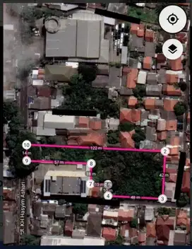 Dijual Harga dibawah NJOP Kavling Komersial di Cipondoh Tangerang