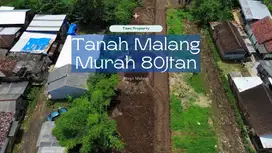 Tanah Malang 80Jtan Cocok Bangun Rumah Sederhana