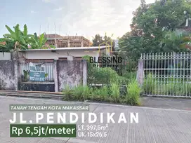 Jual Tanah Tengah Kota Makassar, di belakang kampus Phinisi UNM