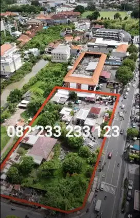 Tanah Komersial dan Pompa Bensin Jl Raya Kuta