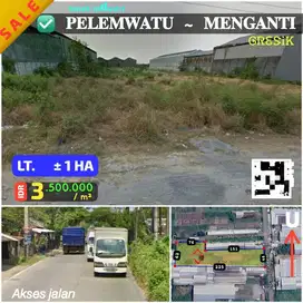 DIJUAL TANAH INDUSTRI RAYA PELEMWATU MENGANTI