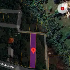 Tanah Murah di Ungasan Pinggir Jalan Raya Dharmawangsa