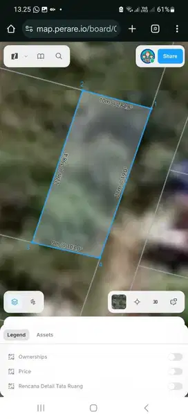 Dijual tanah kavling 2 are lokasi di Jl. Melang Kaja, Kutuh.