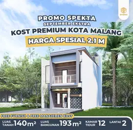 JUAL KOST JALAN BUNGA FLAMBOYAN SUHAT KOTA MALANG DEKAT KAMPUS UB