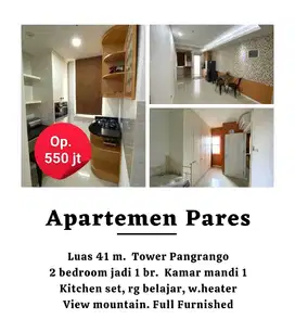 termurah  apartemen parahyangan residence furnish bandung utara