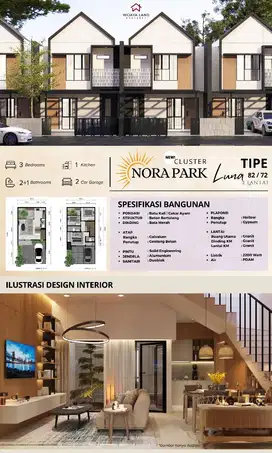 PROMO RUMAH CLUSTER BEDALI INDAH TAHAP 4 LAWANG MALANG 2 LANTAI KPR