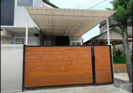 Pagar minimalis model terbaru motif variasi #554