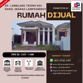Rumah Dijual di Gp. Lamblang Trieng, Darul Imarah, Lampeuneurut - Aceh