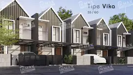 RUMAH BARU 2 LANTAI DI BEDALI LAWANG,FREE SEMUA BIAYA,DEKAT EXIT TOL