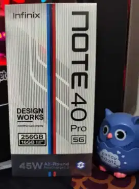 Infinix note 40 pro 5G 8/256 BMW racing edition layar lengkung