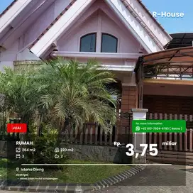 Rumah 1,5 lantai Istana Dieng
