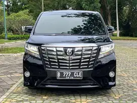 Toyota Alphard G ATPM NIK 2016 Hitam Non SC Premium sound