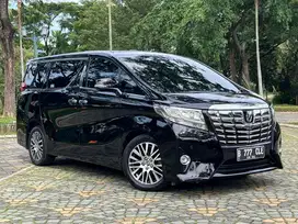 Toyota Alphard G ATPM NIK 2016 Hitam Non SC Premium sound