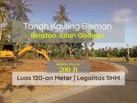 Ini Dekat Jalan Godean, Tanah Murah, View Sawah: YOGYA