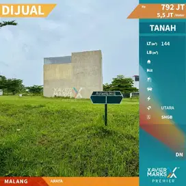 Tanah Kavling Murah Di Cluster Asteria Hill, The Araya Malang(OLX584)