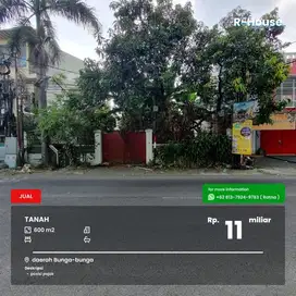 Tanah luas daerah Bunga-bunga